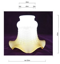 Paralume Vetro Opaco Bordo