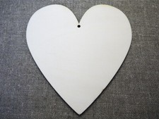 Sagoma cuore legno 22cm