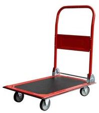 Carrello Portapacchi da Trasporto Portattutto Manico Pieghevole Portata 150 kg