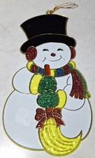 Pupazzo di neve vintage in