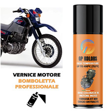 Vernice Motore Moto Spray YAMAHA XT600 GRIGIO METALLIZZATO | High Temperature