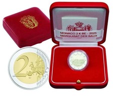 2 Euro 2025 Monaco BE Proof