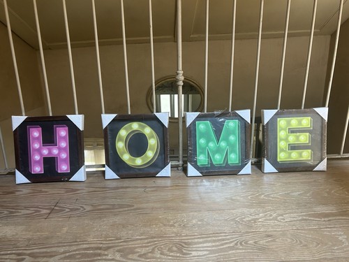 Set lettere luminose