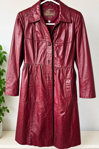 Cappotto pelle vintage - di,