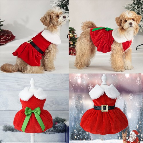 Costume babbo natale cane rete - costume,