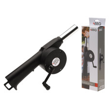 Flame reviving fan for