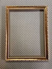 Cornice di legno dorata -