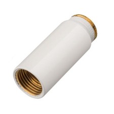 Fitting Prolunghe Valvola Prolunga Ottone 1/2 " - 40mm Bianco
