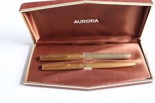 L68- SET PENNA STILOGRAFICA/ROLLER AURORA-FOUNTAIN  PEN PENNINO NIB STUDIO