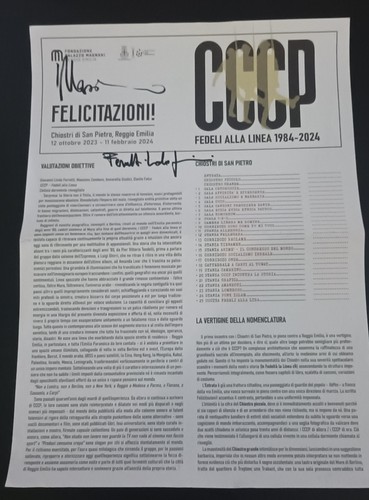 Cccp fedeli alla linea - alla,