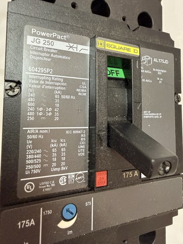Square powerpact 250 175a - jg,