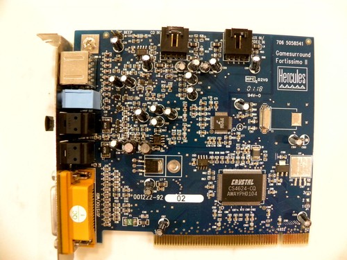 Scheda audio hercules - scheda,