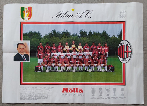 Poster milan la squadra - poster,