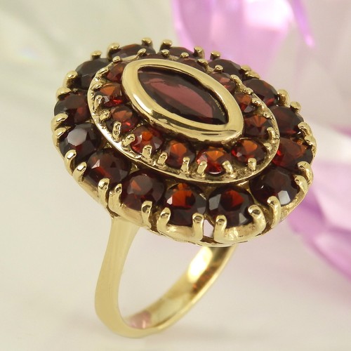 Anello granato classico - anello,