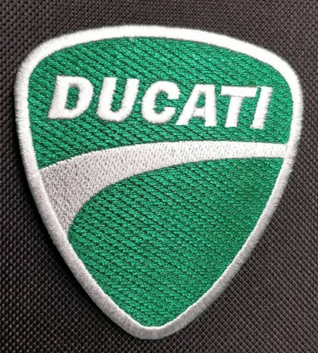 Toppa logo moto ducati - toppa, verde