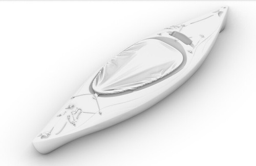 Canoa stampata 3d non - 1/72,