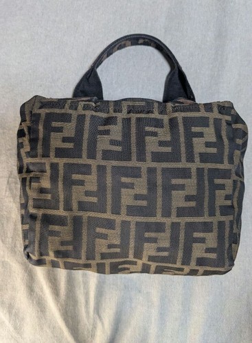 Borsa mano tela fendi - a,