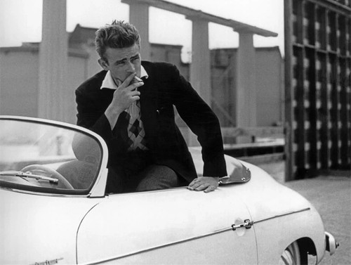 Poster quadro james dean fumo - poster,