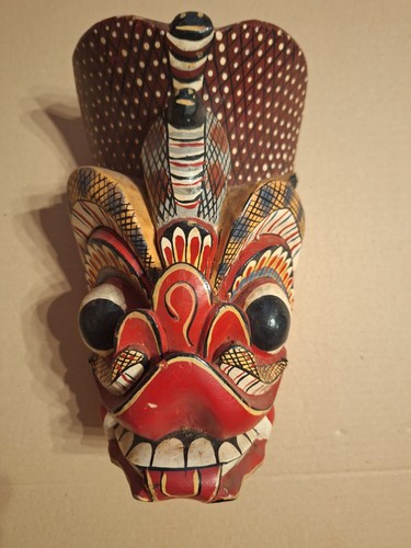 Antica maschera artigianale - maschera,