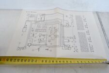 schema impianto elettrico Fiat 450 trattore tractor condizioni buone