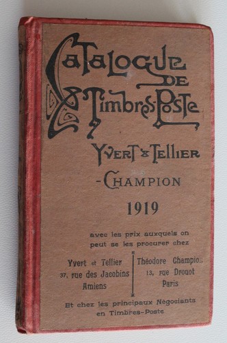 1919 catalogo mondiale - 1919,