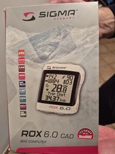 Ciclocomputer SIGMA ROX 6.0 bici Strada/mtb Anno 2017 Usato