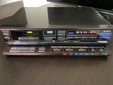 AIWA F640 registratore a cassette stereo a tre testine INTERAMENTE REVISIONATO 