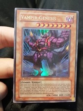 Yugioh Vampir-Genesis SD2-DE001 Ultra Rare 1st Ed German