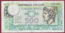 Italia/Italia 500 Lire P-95