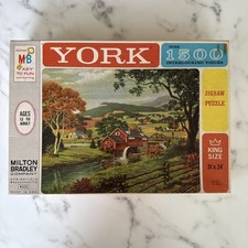 MB York Jigsaw Puzzle Vintage