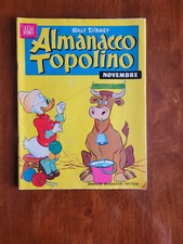 ALMANACCO TOPOLINO DISNEY ED. MONDADORI N° 11 NOVEMBRE 1958