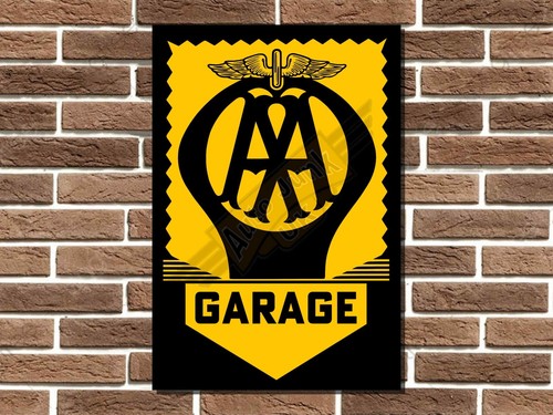 Insegna metallo garage - , aa