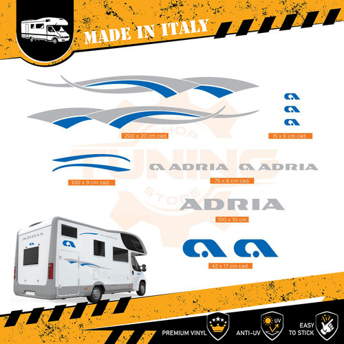 Decalcomania adesivi camper - decalcomania,