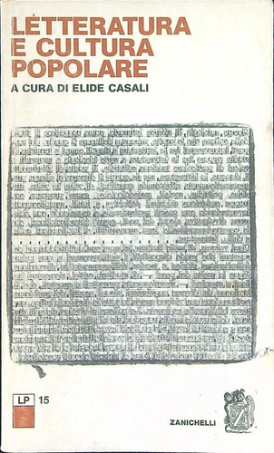 Letteratura cultura popolare - cultura,