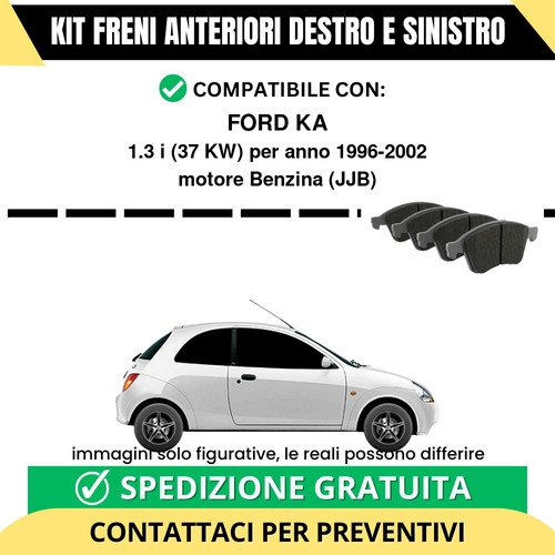 Pastiglie freno anteriori per - pastiglie,