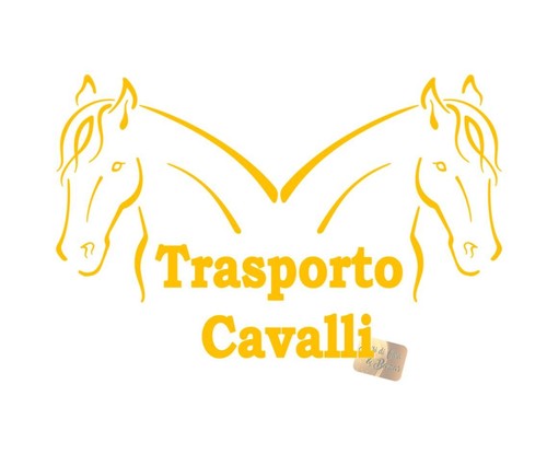 Adesivo auto trasporto cavalli - trasporto,