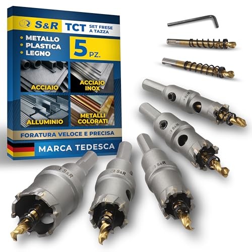Set seghe a tazza - s&r,