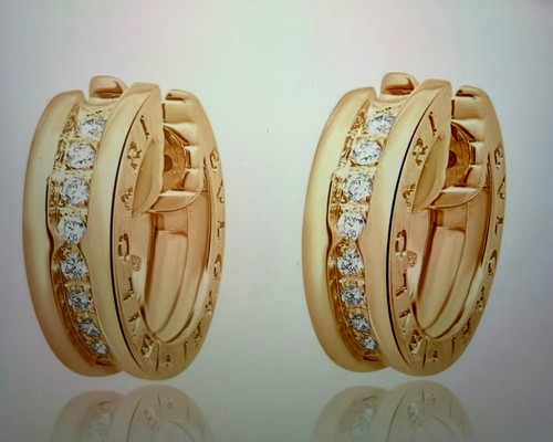 Bvlgari zero1 earrings - b.zero1, 18kt