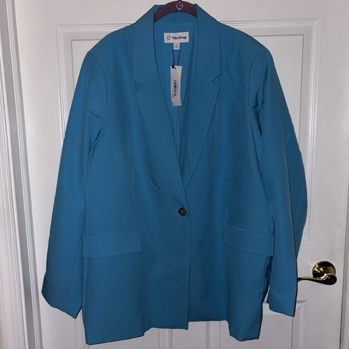 Blazer donna the drop blu - blazer,