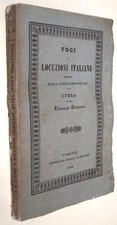 VOCI LOCUZIONI ITALIANE derivate LINGUA PROVENZALE Vincenzio Nannucci Filologia