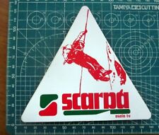 SCARPA ASOLO TV  STICKER ADESIVO VINTAGE NEW ORIGINAL