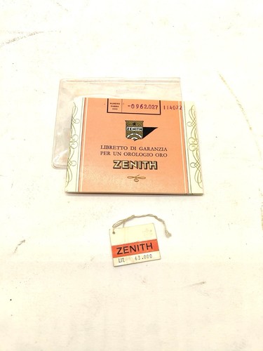 Zenith stellina garanzia - stellina, in