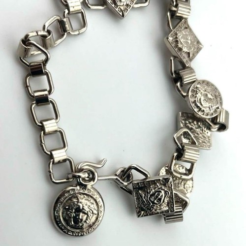 Collana versace catena argento - versace,