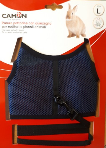 Pettorina con guinzaglio per