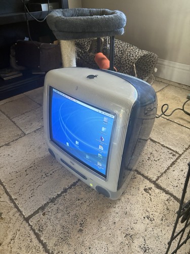 Apple imac 400mhz blue crt - 400mhz,