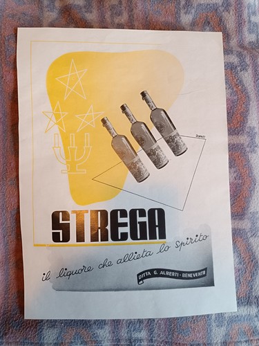 Pubblicità liquore strega - pubblicità,