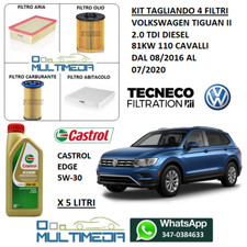 TAGLIANDO 4 FILTRI OLIO