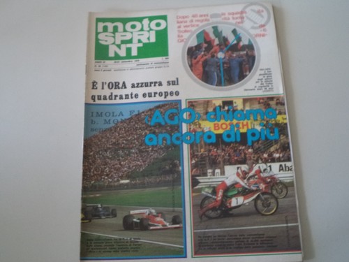Motosprint 1979 prova test - 38/1979,