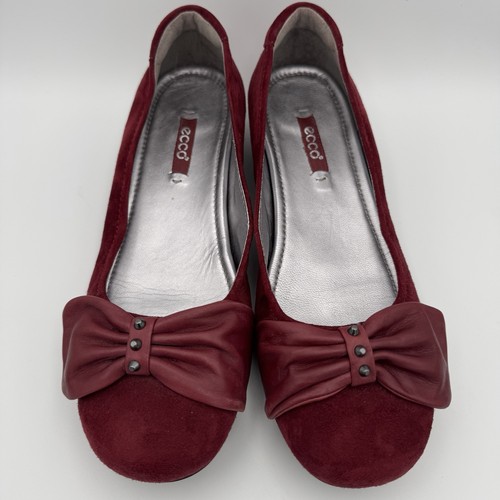 Scarpe ballerine ecco rosso - scarpe,