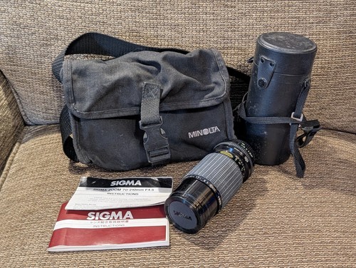 Minolta 210 obiettivo - minolta, mm